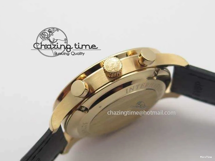 MIROTIME 0301 Portuguese Chrono RG IW371415 ZF 1:1 Best Edition Black Dial On Black Leather Strap A79350 (Slim Movement) FashionForward 7264